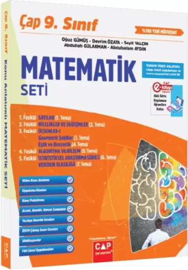9. Sınıf Matematik Seti Çap Yayınları - Hemen Satın Al