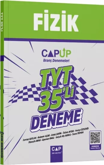 TYT Fizik 35 li Deneme Çap Yayınları - Hemen Satın Al