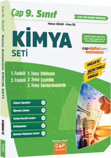 Çap 9. Sınıf Kimya Seti Çap Yayınları - Hemen Satın Al