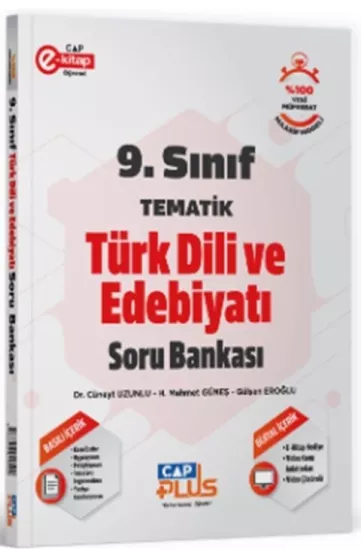 Çap 9. Sınıf Türk Dili ve Edebiyatı Tematik Plus Soru Bankası Çap Yayınları - Hemen Satın Al