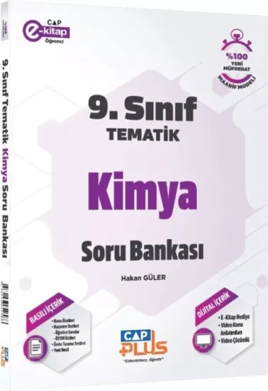 9. Sınıf Kimya Tematik Soru Bankası Çap Yayınları - Hemen Satın Al