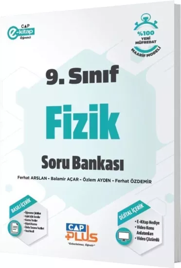 9. Sınıf Fizik Plus Soru Bankası Çap Yayınları - Hemen Satın Al