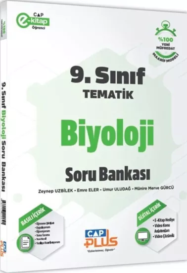 9. Sınıf Biyoloji Tematik Soru Bankası Çap Yayınları - Hemen Satın Al