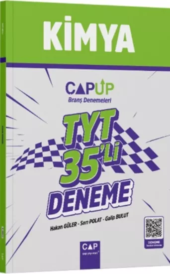 TYT Kimya 35 li Deneme Çap Yayınları - Hemen Satın Al