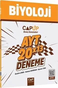 AYT Biyoloji 20 X 13 Up Deneme Çap Yayınları - Hemen Satın Al