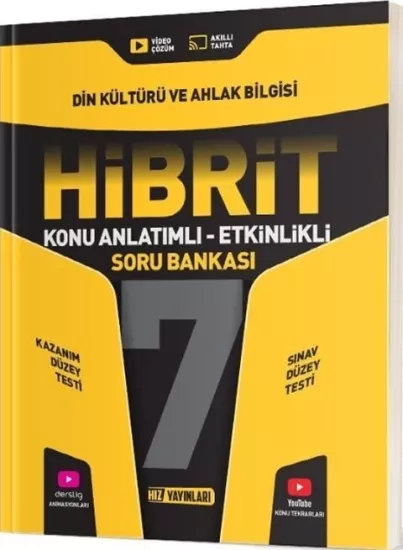 7. Sınıf Hibrit Din Soru Bankası Hız Yayınları