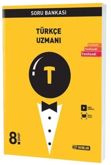 8. Sınıf Türkçe Uzmanı Hız Yayınları