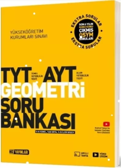 TYT AYT Geometri Soru Bankası Hız Yayınları - Hemen Satın Al