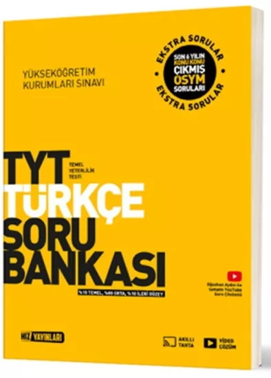 TYT Türkçe Soru Bankası Hız Yayınları - Hemen Satın Al
