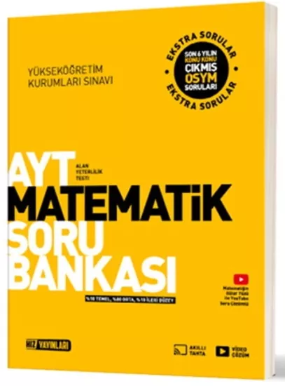 AYT Matematik Soru Bankası Hız Yayınları - Hemen Satın Al