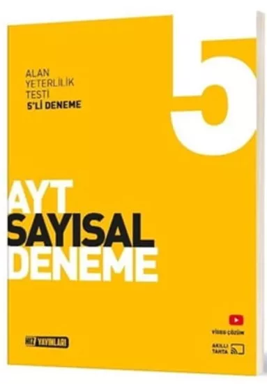 AYT Sayısal 5 li Deneme Hız Yayınları - Hemen Satın Al