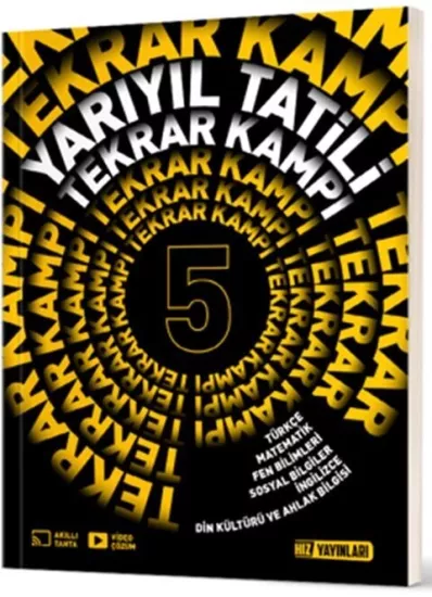 5. Sınıf Yarıyıl Tatili Tekrar Kampı Hız Yayınları - Hemen Satın Al