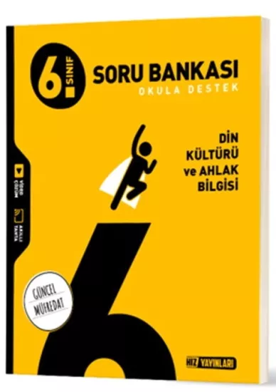 6. Sınıf Din Kültürü ve Ahlak Bilgisi Soru Bankası Hız Yayınları - Hemen Satın Al