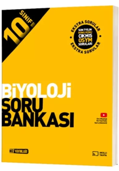 10. Sınıf Biyoloji Soru Bankası Hız Yayınları - Hemen Satın Al