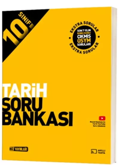10. Sınıf Tarih Soru Bankası Hız Yayınları - Hemen Satın Al
