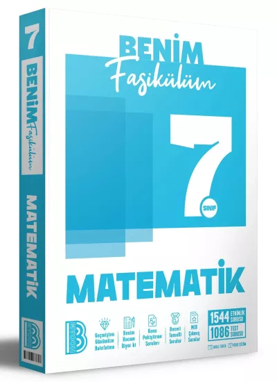 7. Sınıf Matematik Benim Fasikülüm Benim Hocam Yayınları