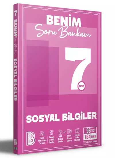 7. Sınıf Sosyal Bilgiler Benim Soru Bankam Benim Hocam Yayınları