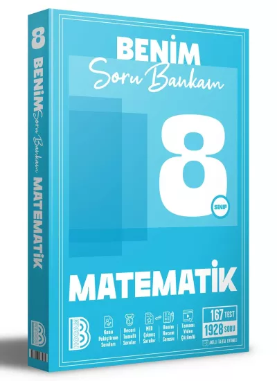 8. Sınıf Matematik Benim Soru Bankam Benim Hocam Yayınları