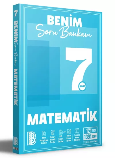 7. Sınıf Matematik Benim Soru Bankam Benim Hocam Yayınları