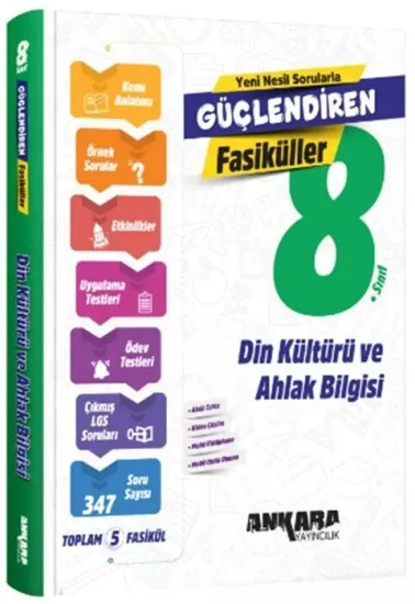 8. Sınıf Din Kültürü Güçlendiren Fasiküller Seti Ankara Yayıncılık