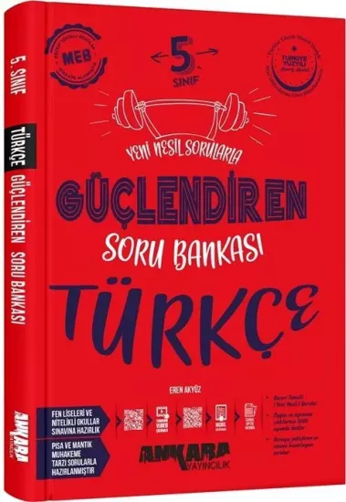 5. Sınıf Türkçe Güçlendiren Soru Bankası Ankara Yayıncılık