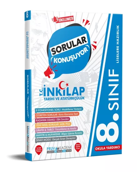 8. Sınıf İnkılap Tarihi Sorular Konuşuyor Pruva Akademi