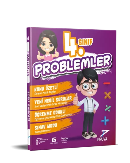 4. Sınıf Problemler Soru Bankası Pruva Akademi