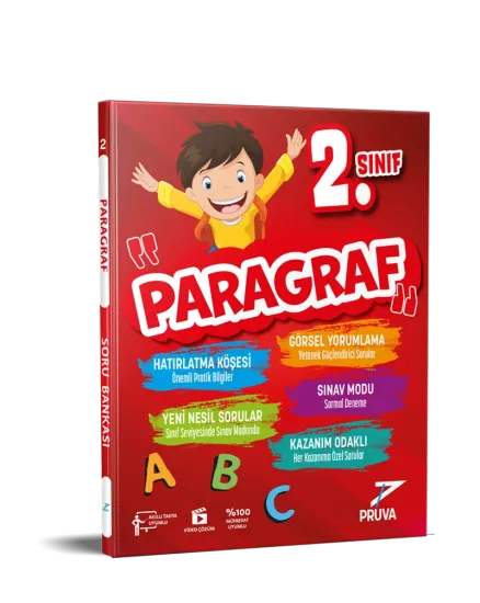 2. Sınıf Paragraf Soru Bankası Pruva Akademi