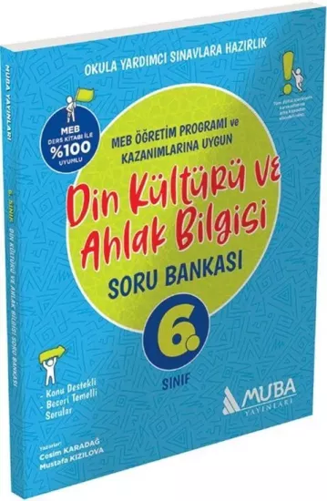6. Sınıf Din Kültürü ve Ahlak Bilgisi Soru Bankası Muba Yayınları - Hemen Satın Al