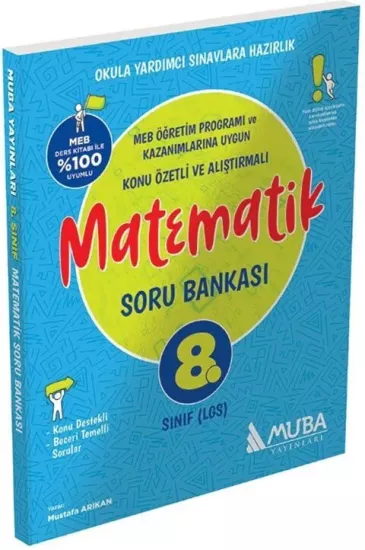 8. Sınıf Matematik Soru Bankası Muba Yayınları - Hemen Satın Al