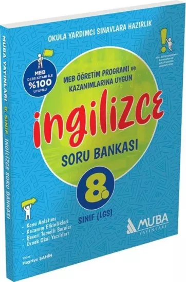 8. Sınıf İngilizce Soru Bankası Muba Yayınları - Hemen Satın Al