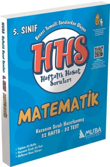 5. Sınıf Matematik Haftalık Hasat Soruları Muba Yayınları - Hemen Satın Al
