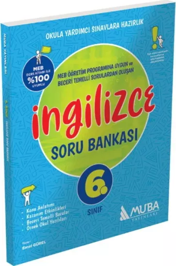 6. Sınıf İngilizce Soru Bankası Muba Yayınları - Hemen Satın Al