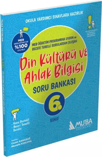 6. Sınıf Din Kültürü ve Ahlak Bilgisi Soru Bankası Muba Yayınları - Hemen Satın Al