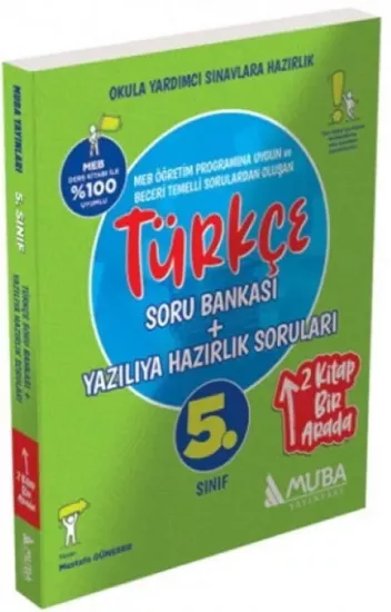5. Sınıf Türkçe Soru Bankası Yazılıya Hazırlık Soruları Muba Yayınları - Hemen Satın Al