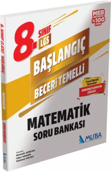 8. Sınıf Başlangıç Matematik Soru Bankası Muba Yayınları - Hemen Satın Al