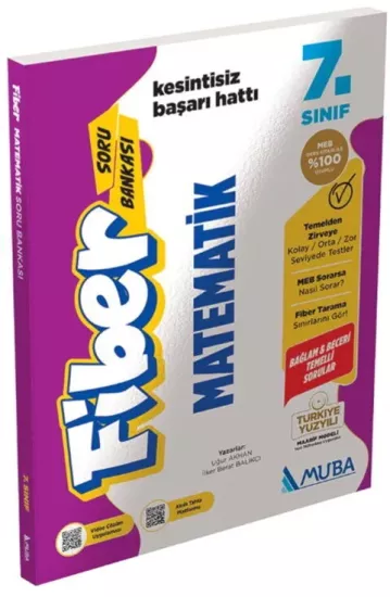 7. Sınıf Matematik Fiber Soru Bankası Muba Yayınları - Hemen Satın Al