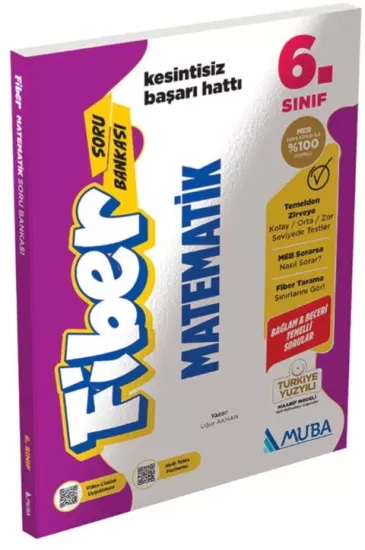 6. Sınıf Matematik Fiber Soru Bankası Muba Yayınları - Hemen Satın Al