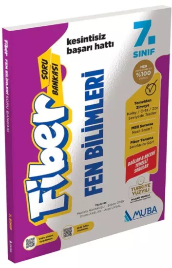 7. Fen Bilimleri Fiber Soru Bankası Muba Yayınları - Hemen Satın Al