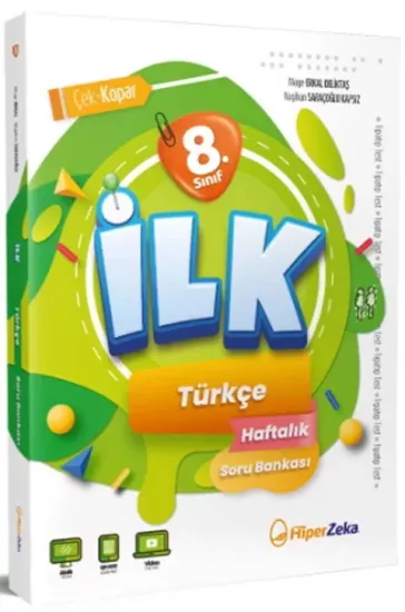 8. Sınıf İlk Türkçe Soru Bankası Hiper Zeka Yayınları