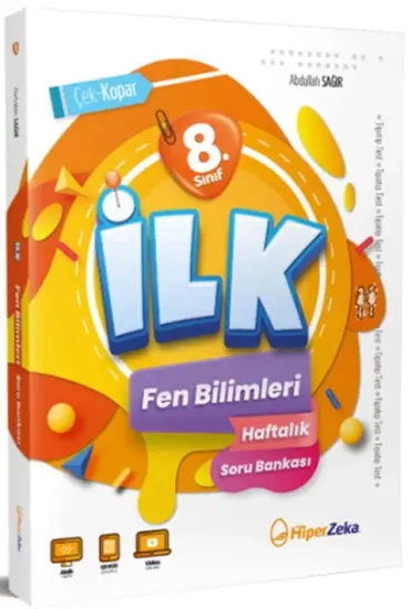 8. Sınıf İlk Fen Bilimleri Soru Bankası Hiper Zeka Yayınları