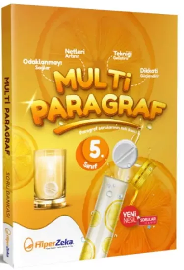 5. Sınıf Multi Paragraf Soru Bankası Hiper Zeka Yayınları