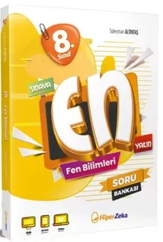 8. Sınıf En Fen Bilimleri Soru Bankası Hiper Zeka Yayınları - Hemen Satın Al