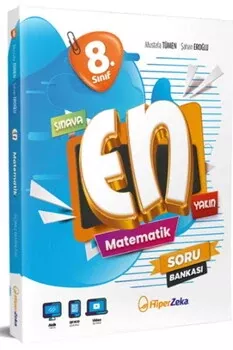8. Sınıf En Matematik Soru Bankası Hiper Zeka Yayınları - Hemen Satın Al