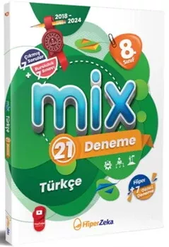 8. Sınıf Türkçe Mix 21 Deneme Hiper Zeka Yayınları - Hemen Satın Al