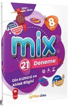 8. Sınıf Din Kültürü ve Ahlak Bilgisi Mix 21 Deneme Hiper Zeka Yayınları - Hemen Satın Al