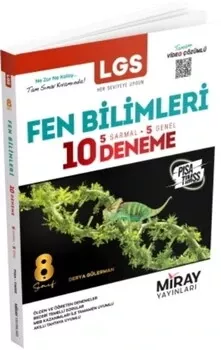 8. Sınıf Fen Bilimleri 10 Deneme Miray Yayınları - Hemen Satın Al