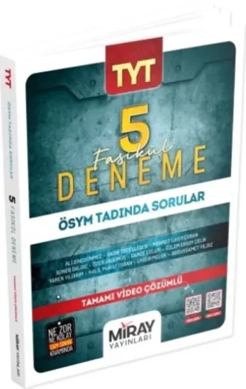 TYT 5 Deneme Miray Yayınları - Hemen Satın Al