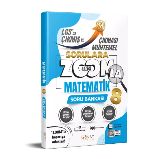 8. Sınıf LGS Zoomla Matematik Muhtemel Sorular Günay Yayınları