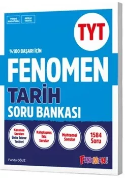 Fenomen Okul Yayınları TYT Tarih Soru Bankası Fenomen Yayınları - Hemen Satın Al